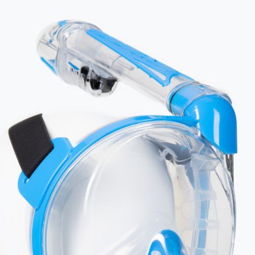 Cressi Duke Dry viso veido kaukė nardymui su vamzdeliu, mėlyna XDT000020