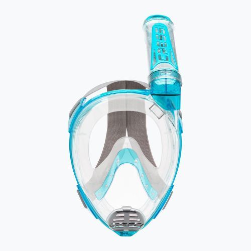 Cressi Duke Dry viso veido kaukė nardymui su vamzdeliu, mėlyna XDT000025