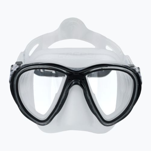 Cressi Quantum nardymo kaukė juoda/skaidri DS510050