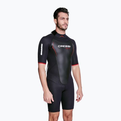 Vyriškas nardymo kostiumas Cressi Altum Wetsuit Shorty 3mm black XLV436022