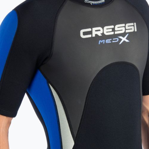 Cressi Med X 2,5 mm vyriškos plaukimo putos juodos LV437001