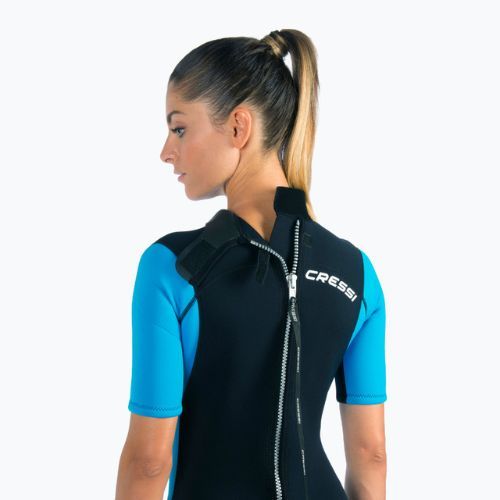 Cressi Med X 2,5 mm moteriškas plaukimo hidrokostiumas juodas LV437501