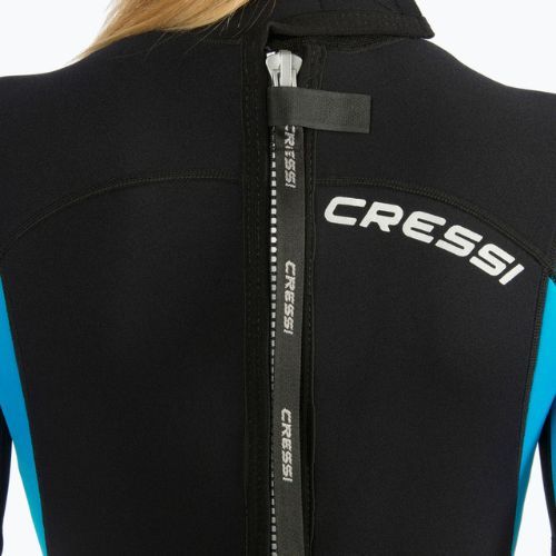 Cressi Med X 2,5 mm moteriškas plaukimo hidrokostiumas juodas LV437501
