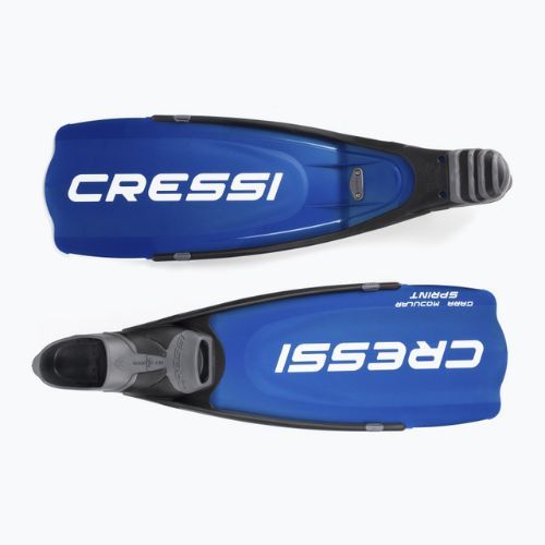 Cressi Gara Modular Sprint mėlyni nardymo pelekai BH082036