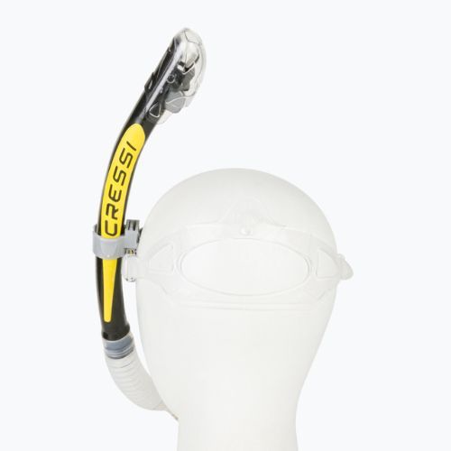 Cressi Big Eyes Evolution + Alpha Ultra Dry nardymo rinkinys geltonas DS337010