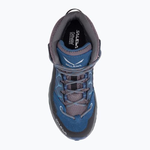 Vaikų trekingo batai Salewa Alp Trainer Mid GTX navy blue 00-0000064010