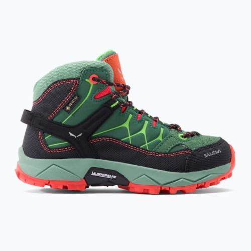 Vaikų trekingo batai Salewa Alp Trainer Mid GTX green 00-0000064010