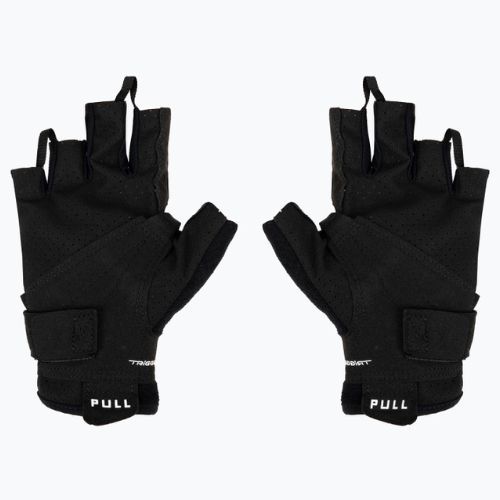 LEKI Šiaurietiško ėjimo pirštinės Nordic Breeze Shark Short juodos spalvos 649703301060