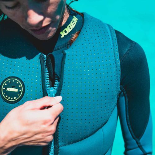 Moteriška apsauginė liemenė JOBE Fragment denim blue