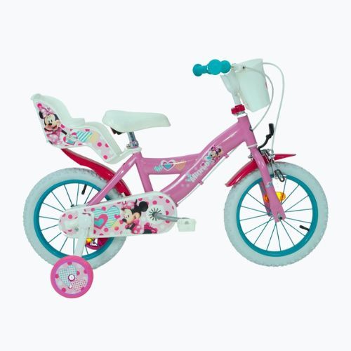 Huffy Minnie vaikiškas 14" rožinis dviratis 24951W