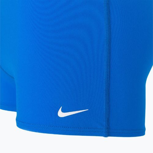 Vyriški Nike Hydrastrong Solid Square Leg maudymosi bokseriai mėlyni NESSA002-458