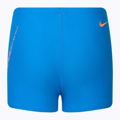 Nike Jdi Swoosh Aquashort vaikiškos maudymosi kelnaitės, mėlynos NESSC854-458