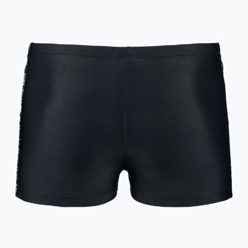 Vyriški Nike maudymosi bokseriai Nike Logo Tape Square Leg, mėlyni NESSB134-416