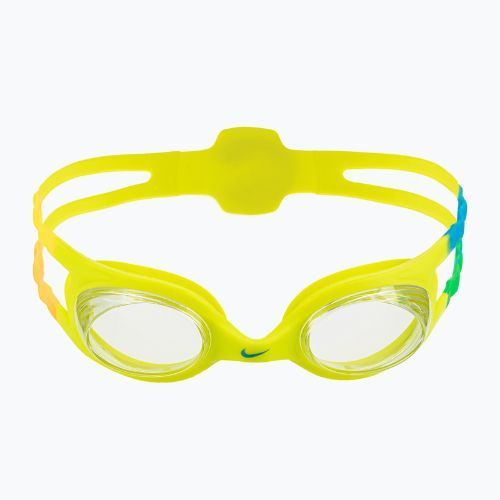Nike Easy Fit vaikiški plaukimo akiniai atominės žalios spalvos NESSB166-312