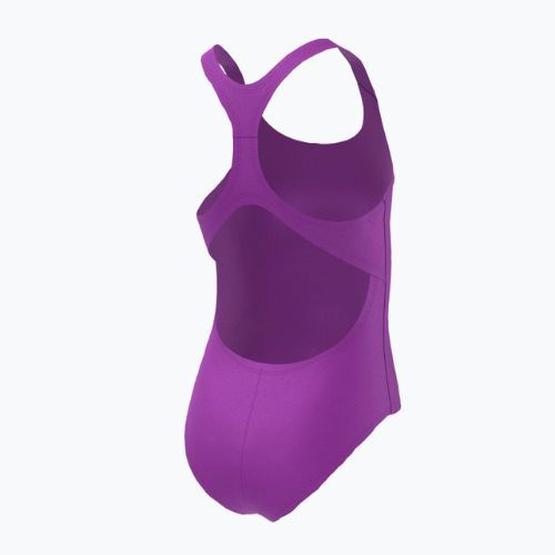 Nike Essential Racerback vientisas vaikiškas maudymosi kostiumėlis violetinės spalvos NESSB711-511