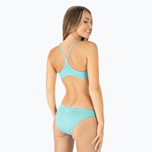 Moteriškas dviejų dalių maudymosi kostiumėlis Nike Essential Sports Bikini green NESSA211-339