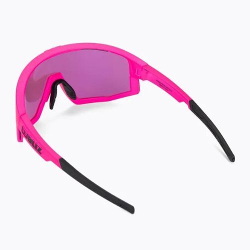 Bliz Fusion Nano Optics Nordic Light rožiniai/raudoni/violetiniai mėlyni kelių dviračių akiniai
