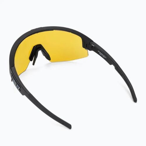 Bliz Matrix Nano Optics Nordic Light matiniai juodi/koraliniai/oranžiniai mėlyni kelių dviračių akiniai