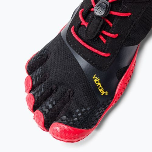 Vyriški Vibram Fivefingers KSO Evo juodai raudoni batai 18M0701