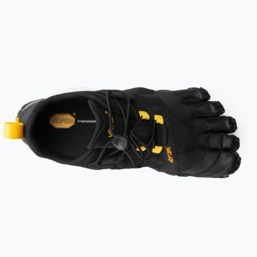 Vyriški bėgimo bateliai Vibram Fivefingers V-Trail 2.0 black/yellow