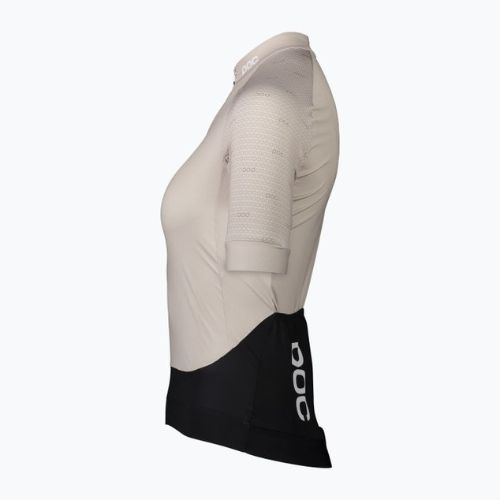 Moteriški dviratininkų marškinėliai POC Essential Road light sandstone beige