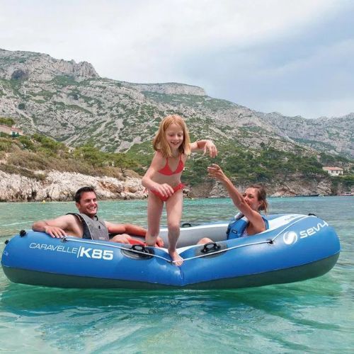 Sevylor Caravelle KK 85 2+1 pontonas mėlynas 2000009551