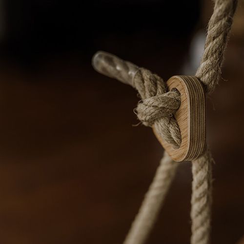 Leg&go balansavimo lenta-sūpynės 2in1 rudos spalvos SB-01-M