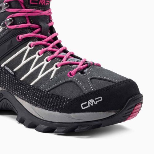 Moteriški trekingo batai CMP Rigel Mid Wp grey 3Q12946/103Q