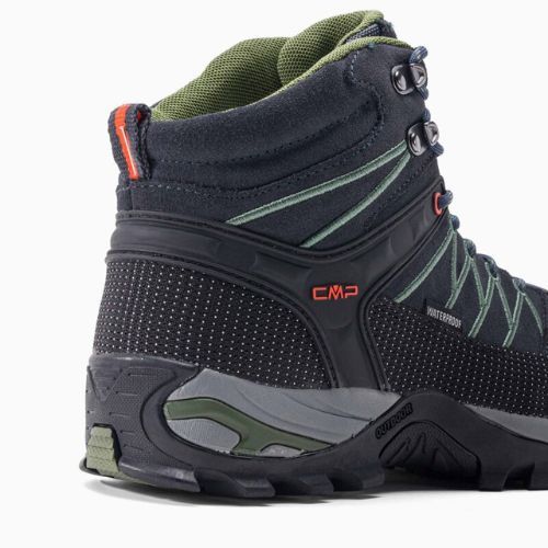 Vyriški trekingo batai CMP Rigel Mid Wp grey 3Q12947/51UG