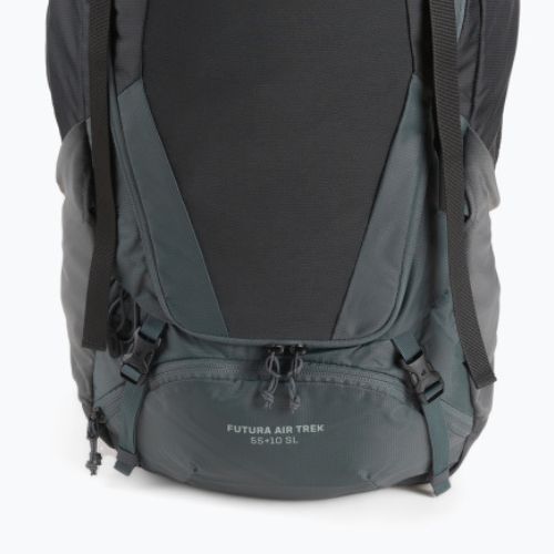 Moteriška trekingo kuprinė deuter Futura Air Trek SL 55+10 l black 340222174030