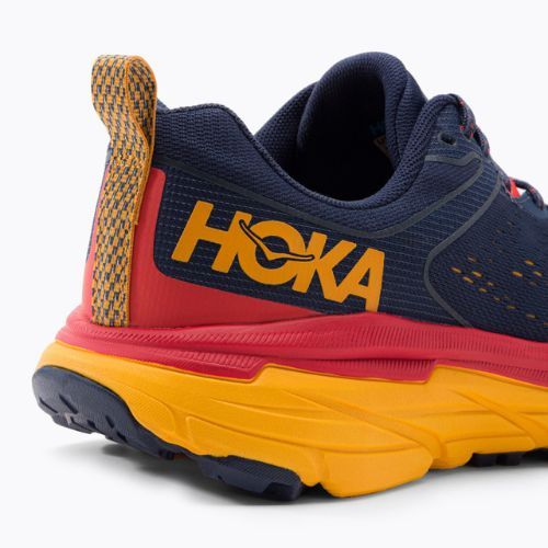 HOKA vyriški bėgimo bateliai Challenger ATR 6 navy blue-orange 1106510-OSRY