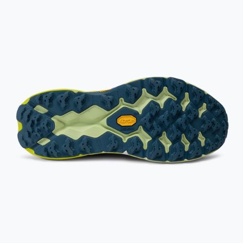 HOKA Speedgoat 5 vyriški bėgimo bateliai blue-green 1123157-BCEP