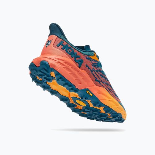 Moteriški bėgimo bateliai HOKA Speedgoat 5 blue-orange 1123158-BCCML
