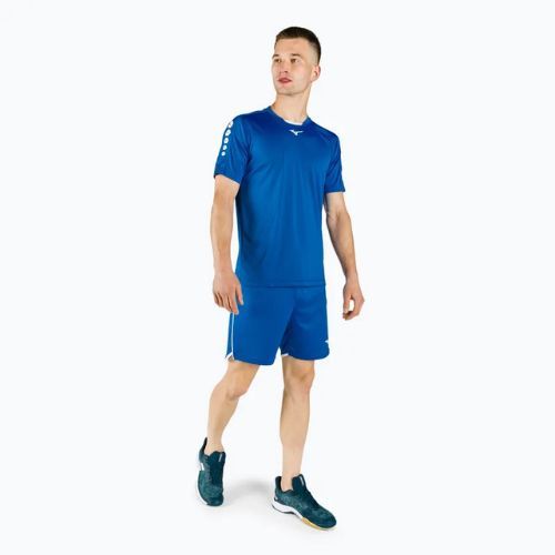 Mizuno Soukyu vyriški treniruočių marškinėliai mėlyni X2EA750022