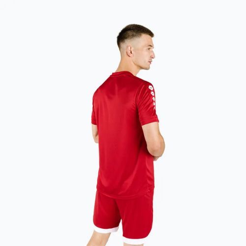 Mizuno Soukyu vyriški treniruočių marškinėliai raudoni X2EA750062