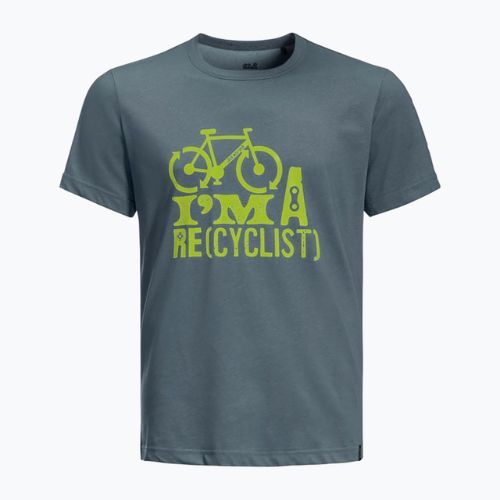 Jack Wolfskin vyriški trekingo marškinėliai Ocean Trail pilki 1808621_6098