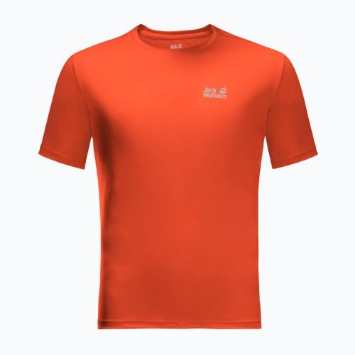 Jack Wolfskin vyriški trekingo marškinėliai Tech orange 1807071_3017