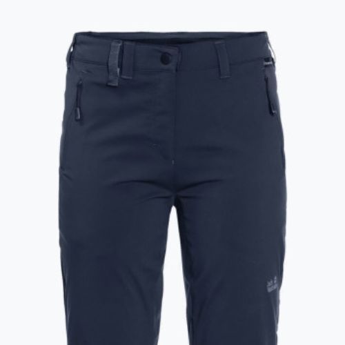 Moteriškos softshello kelnės Jack Wolfskin Activate Light navy blue 1503842_1910