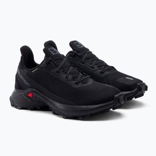 Moteriški bėgimo bateliai Salomon Alphacross 3 GTX black/black