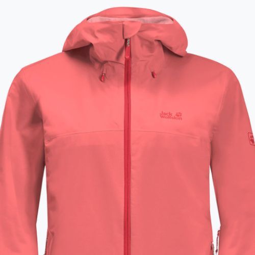 Jack Wolfskin moteriška hardshell striukė Highest Peak 2.5L orange 1115111_2072
