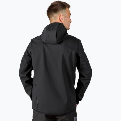 Jack Wolfskin vyriška softshell striukė Northern Point juoda 1304001_6000