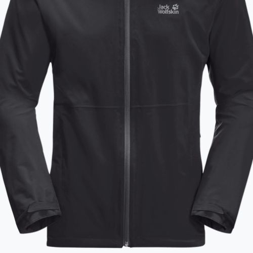 Jack Wolfskin vyriška hardshell striukė Pack & Go Shell black 1111503_6000