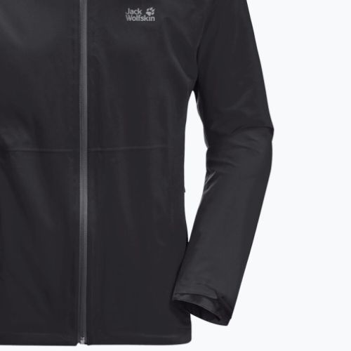 Jack Wolfskin vyriška hardshell striukė Pack & Go Shell black 1111503_6000
