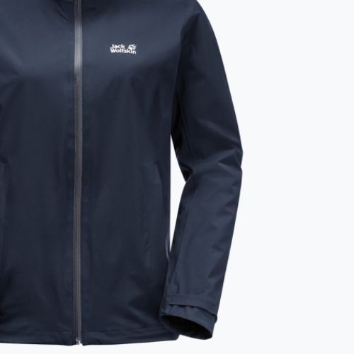 Jack Wolfskin moteriška hardshell striukė Pack & Go Shell navy blue 1111514_1010