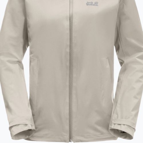 Jack Wolfskin moteriška hardshell striukė Pack & Go Shell pilka 1111514_6260