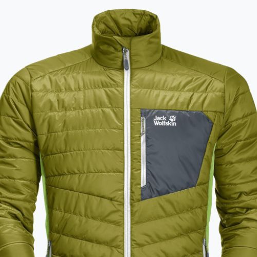 Jack Wolfskin vyriška pūkinė striukė Routeburn žalia 1205415_4131