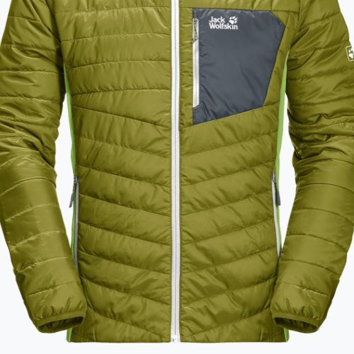 Jack Wolfskin vyriška pūkinė striukė Routeburn žalia 1205415_4131