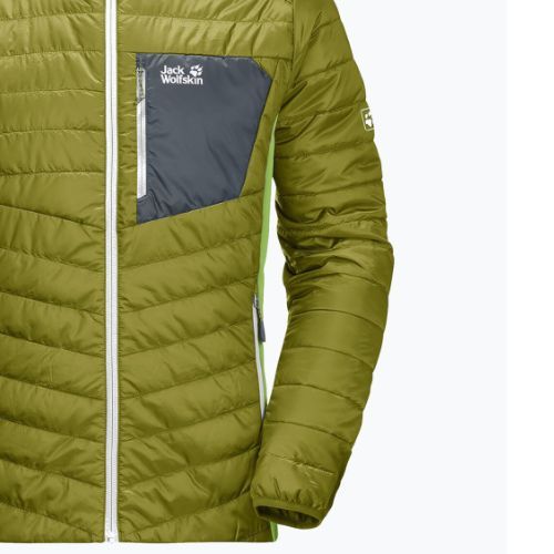 Jack Wolfskin vyriška pūkinė striukė Routeburn žalia 1205415_4131
