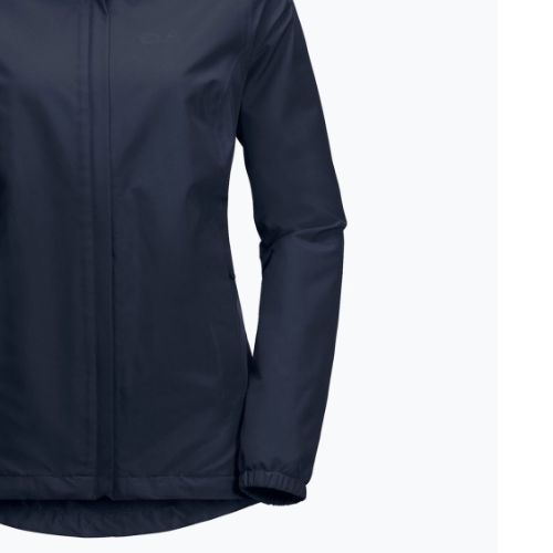 Jack Wolfskin Stormy Point moteriška striukė nuo lietaus tamsiai mėlyna 1111201_1910