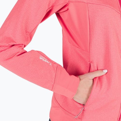 Jack Wolfskin moteriškas Hydro Grid vilnonis džemperis oranžinis 1709911_2072